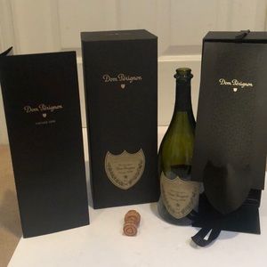 Dom Perignon vin 2008 bottle cork box & insert.